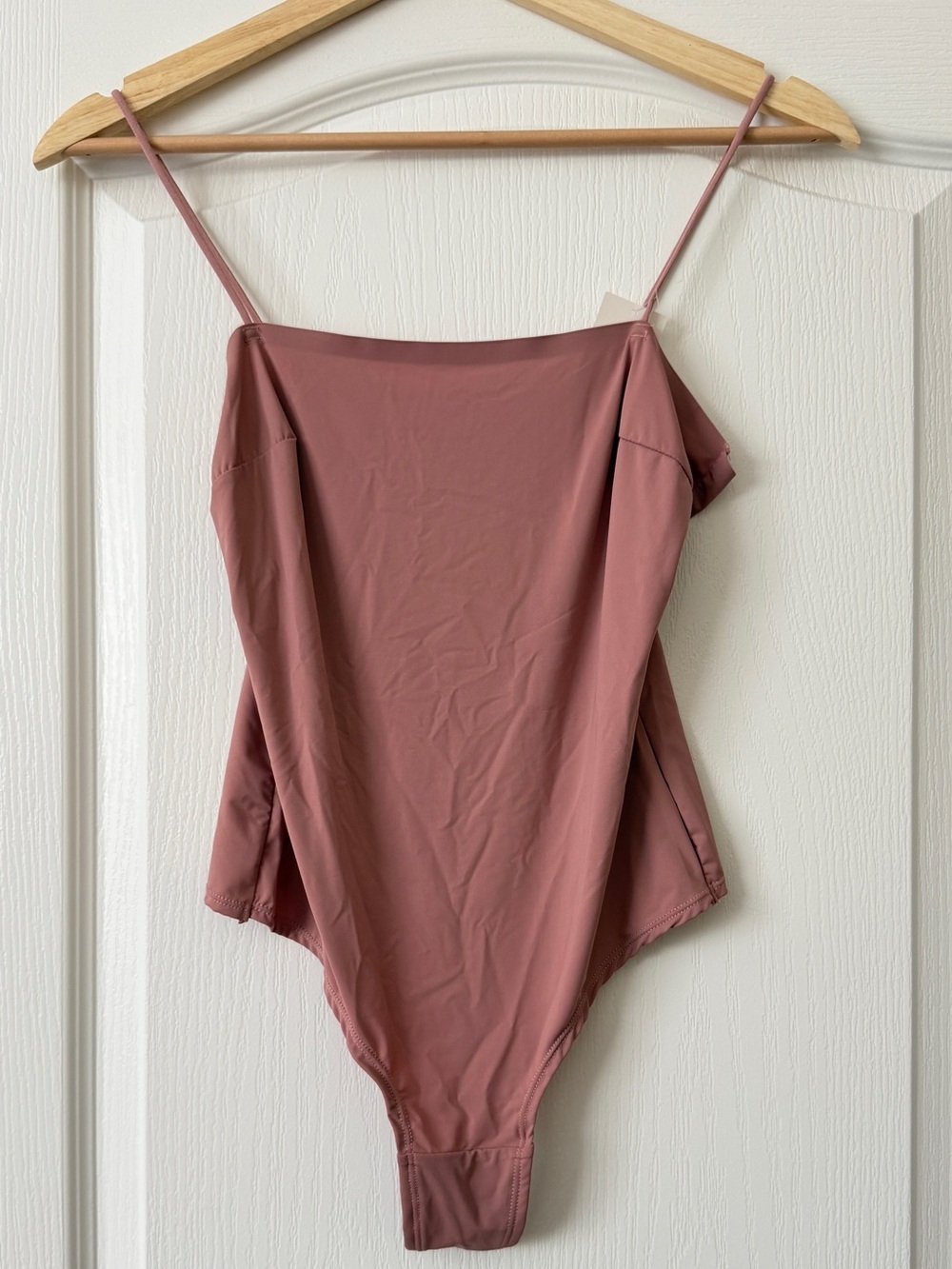 Urban Outfitters Earthy Rose Spaghetti Strap Camisole Bodysuit Small New